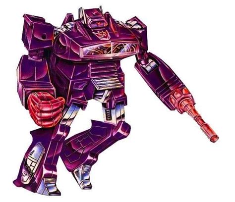 Shockwave G1 Boxart Transformers Characters Transformers Artwork