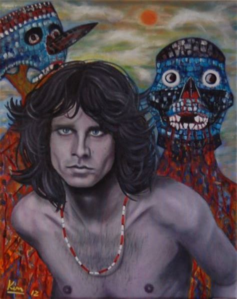 Oil Painting Ghost Dance Jim Morrison £299500 Kim