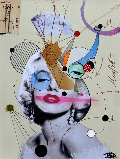 Loui Jover Art Collage Portraits And Abstract Masterpieces