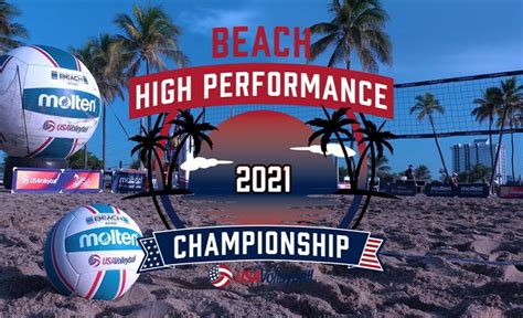 2021 Beach High Performance Championship Day 1 Vcp Volleyball