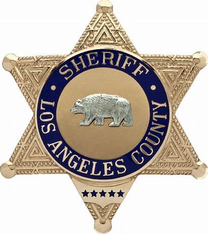Sheriff Badge Angeles County Los Police Star