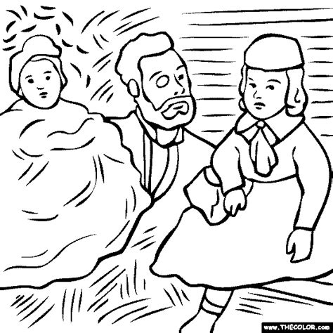 Famous Paintings Coloring Pages