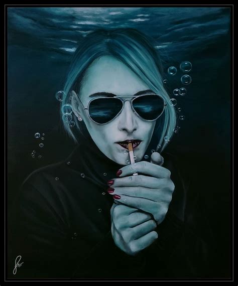 Smoking Underwater07122021v2rakl Foto And Bild Indoor Portrait
