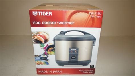 Tiger Jnp S U Rice Cooker For Sale Online Ebay