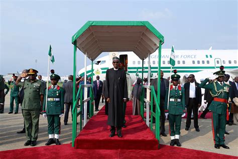 Buhari Arrives 3 Federal Ministry Of Informationand Culture Nigeria