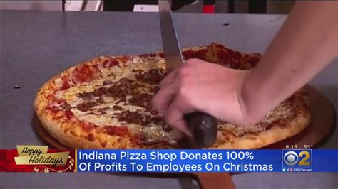 Indiana Pizza Shop Gives Employees 100 Of Christmas Day Profits Youtube