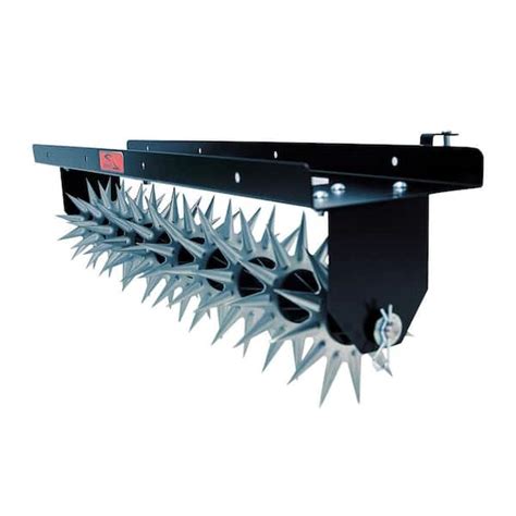 40 Tow Behind Spike Aerator With Galvanized Steel Tines Outdoor