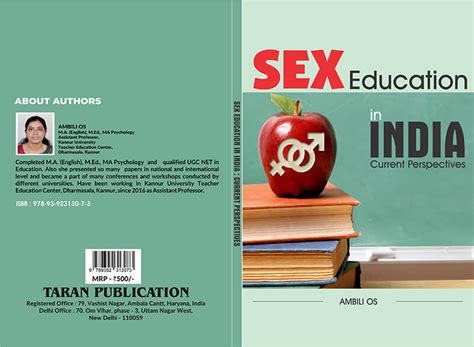 Sex Education In India Taran Publication
