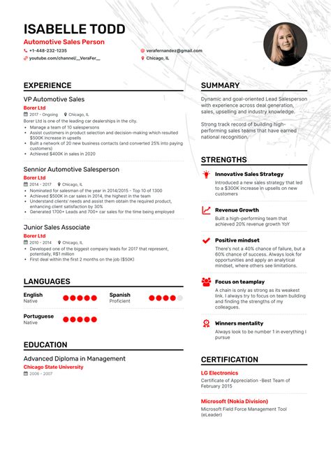 5 Car Salesman Resume Examples And Guide For 2023