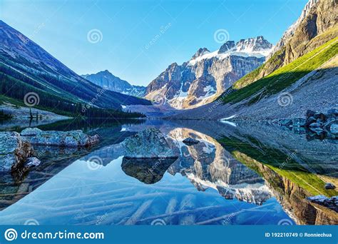 Consolation Lakes And Mount Quadra Landscape Banff National Park