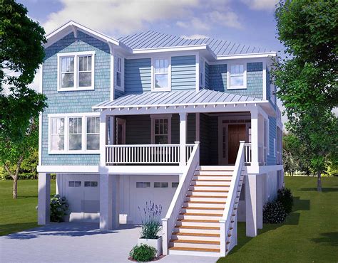 Four Bedroom Beach House Plan 15009nc Architectural Designs House