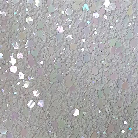 White Opal Glam Glitter Wall Covering Glitter Bug Wallpaper