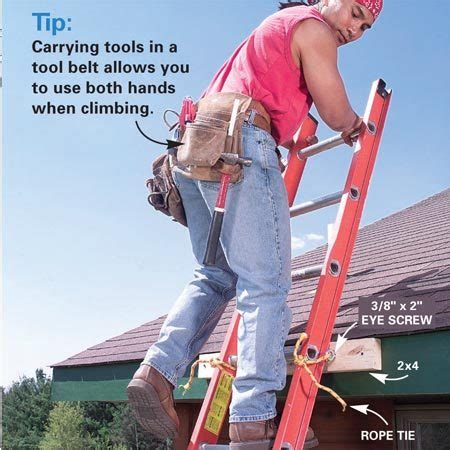 Tips And Techniques For Safe Extension Ladder Setup And Use The