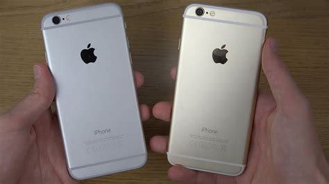 Iphone 6 and 6s with ios 9.3.1, as well. iPhone 6: Gold or Silver? - YouTube
