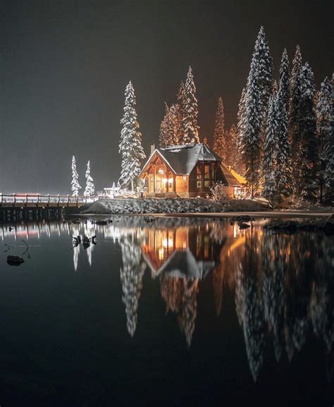 Winter Cabin R Cabinporn