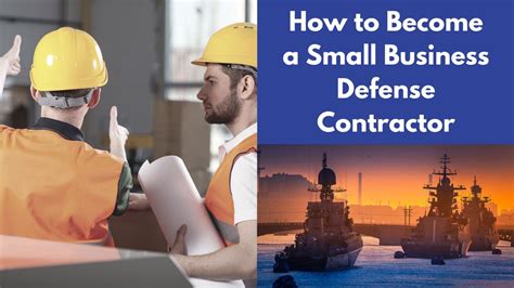How To Become A Small Business Defense Contractor