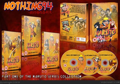 Naruto Season 1 Movies Box Art Cover By Nothing94