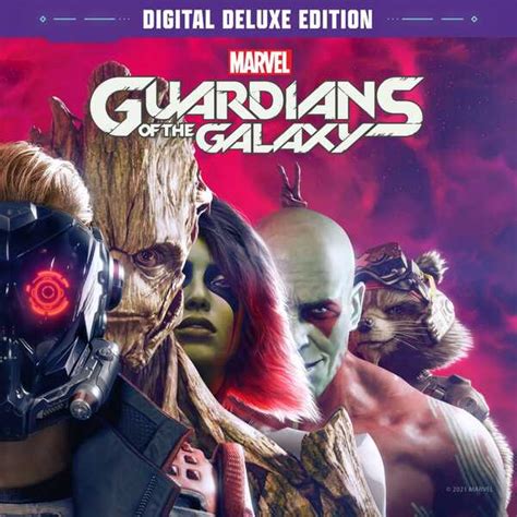 Marvel S Guardians Of The Galaxy édition Numérique Deluxe Pour Ps4 Et Ps5 Sur Ps5 Pssurf