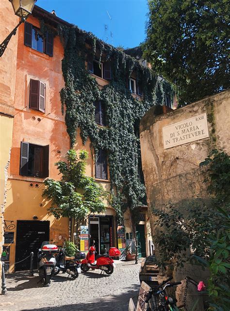 The Trastevere Neighborhood In Rome Is Magical Travel