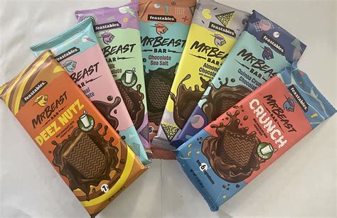Buy Feastables Mr Beast Chocolate Bars Sampler Pack New Deez Nuts