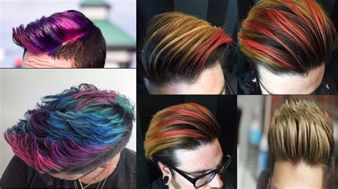Mens Hair Color Trends 2018 Haircolor Ideas For Men