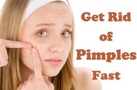 Find Out How To Get Rid Of Pimples On The Face Rapidly And Naturally