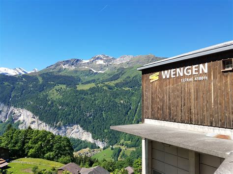 Hike From Wengen To Lauterbrunnen Switzerland
