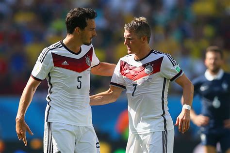 Maybe you would like to learn more about one of these? Bastian Schweinsteiger Mats Hummels Photos - France v ...