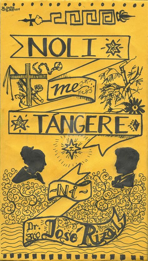 Noli Me Tangere Cover Symbols And Meanings