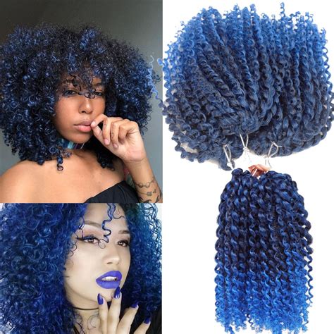 Once people see you with this marley braid hair, they will fall in love with your style. Amazon.com : 3pcs/pack Marley bob Kinky Curl 8 Inch Afro ...