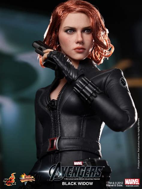 The Avengers Hot Toys Black Widow Collectible Action Figure Geektyrant