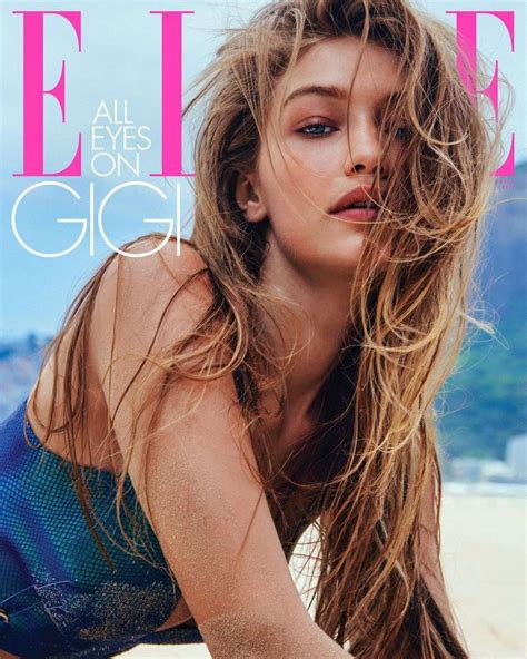 Gigi Hadid Fappening Topless And Sexy For Elle The Fappening