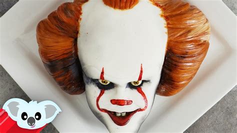 It Pennywise Cake Scary Halloween Ideas Youtube