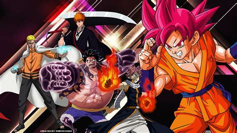 Bleach Dragon Ball Dragon Ball Super Fairy Tail Goku Ichigo Kurosaki