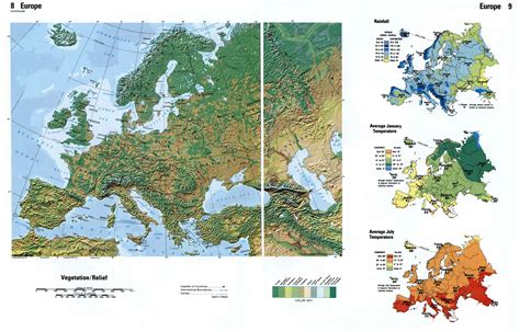 Large Relief Map Of Europe Europe Mapsland Maps Of The World