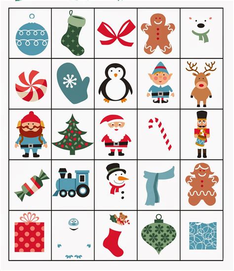 Maybe you would like to learn more about one of these? Blue Skies Ahead: Printable Christmas Bingo!