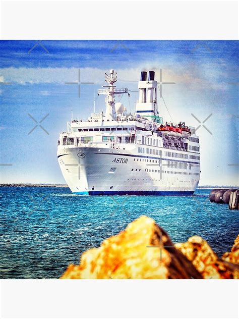 Ms Astor Former Cmv Cruise Ship Poster For Sale By Webstar2992