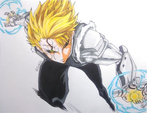 Como Dibujar A Genos One Punch Man How To Draw Genos From One Punch