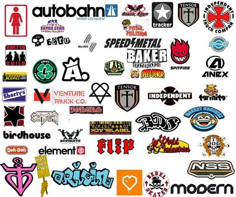 Skateboarding Brands Logos Amber Flickr