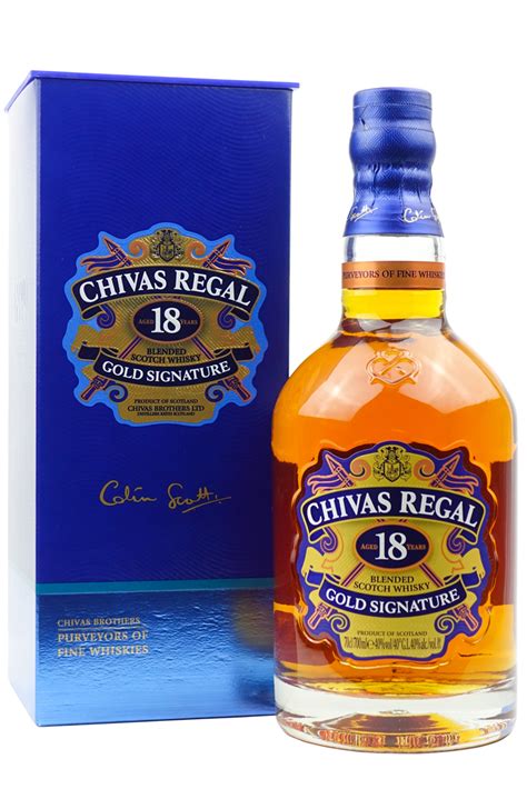 Chivas Regal 18 Year Old Whisky 70cl Vip Bottles