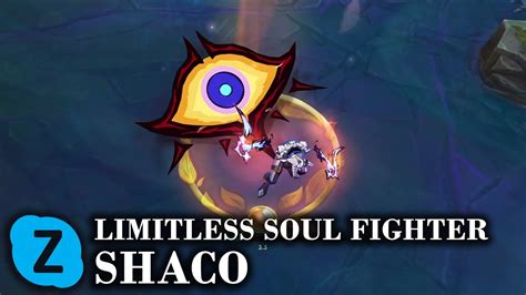 Limitless Soul Fighter Shaco Chroma LOL Skin Spotlight Pre Release