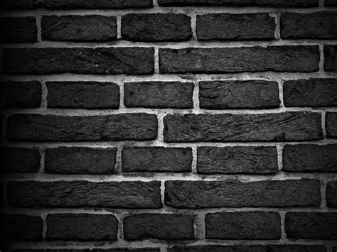 Brick Texture Backgrounds Abstract Black White