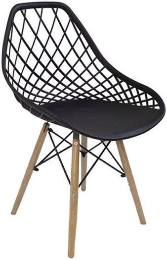 Jilphar Furniture Fiber Plastic Dining Chair With Wooden Legs Black Jp1039a Buy Best Price