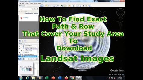 How To Find Exact Path And Row Of Landsat That Cover Your Study Area