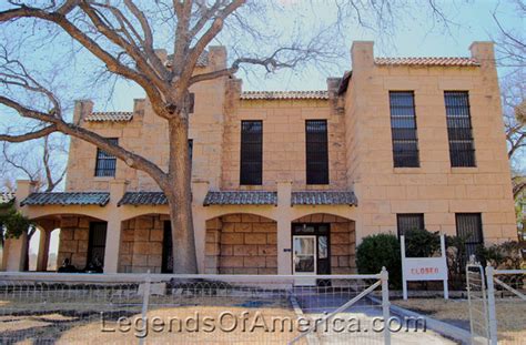 Legends Of America Photo Prints Pecos Trail Fort Stockton Tx Old
