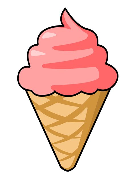 Ice Cream Cone Clip Art Summer Clipart Ice Image Clipartix