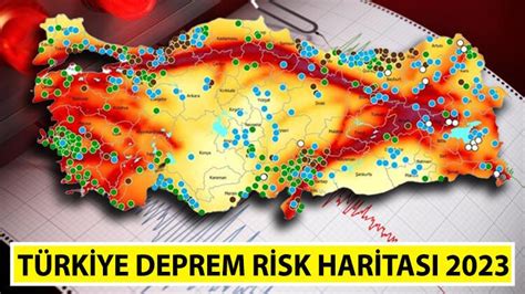 TÜRKİYE deprem riski haritası GÜNCEL MTA yenilenmiş diri fay hattı
