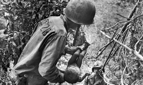 World War Ii Photographs Show American Soldiers Fight For Survival In