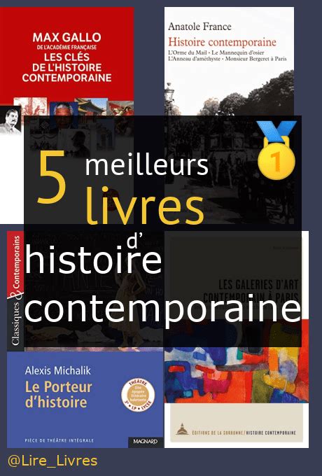 ≡ Les Meilleurs Livres D Histoire Contemporaine →【comparatif 2024】