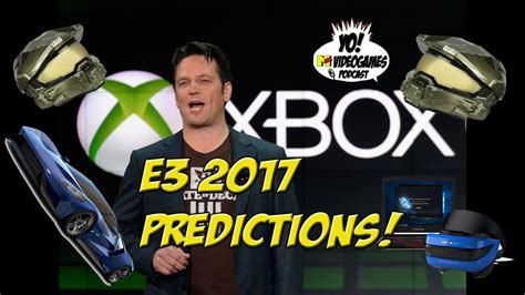 E3 2017 Predictions Microsoft Yovideogames Podcast Youtube